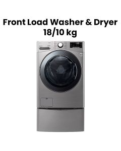 LG 18/10Kg Front Loading Washer Dryer - Made in Vietnam | F18L2CRV2T2