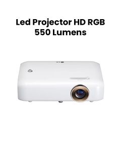 LG Portable Bluetooth LED with Screen Mirroring Projector | PH510PG