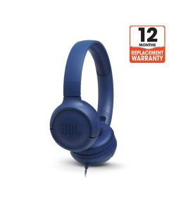 JBL Wired on-ear Headphones - Blue | TUNE 500