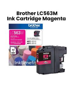 Genuine Brother LC563M Ink Cartridge - Magenta