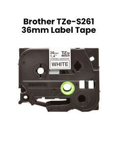 Genuine Brother TZe-S261 36mm Label Tape