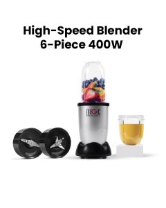 Magic Bullet MB4-0612 6-Piece High-Speed Blender/Mixer System, 400W, 0.6L