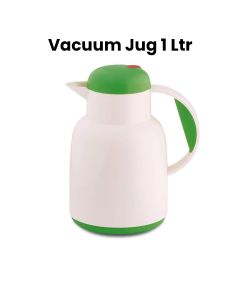 Rotpunkt 1 Ltr Vacuum Jug - White/Flip Green | R970
