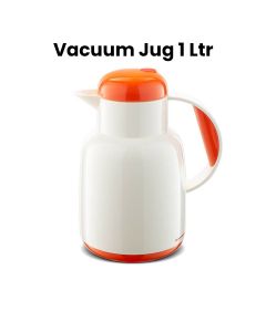Rotpunkt 1 Ltr Vacuum Jug - White/Pumpkin | R970