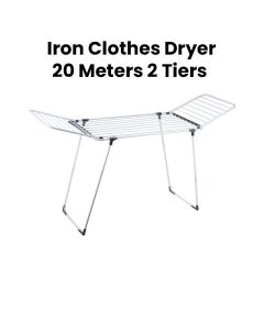 English Royal Iron Clothes Dryer 20 Meters 2 Tiers | ERH 93004