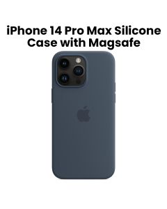 Apple iPhone 14 PRO Max Silicone Case with Magsafe - Storm Blue | MPTQ3ZM/A