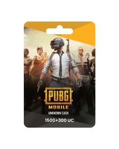 PUBG PIN 1500+300 UC RETAIL
