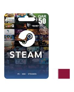 Steam Wallets 50 QAR