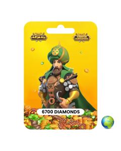 Merge Kingdom: Warlords 6700 Diamonds (Int)
