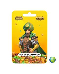 Merge Kingdom: Warlords 33900 Diamonds (Int)